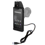 RAM-HOL-SNM4PLU:RAM-HOL-SNM4PLU_1:RAM® EZ-Roll'r™ Powered Locking Dock for Sonim XP10