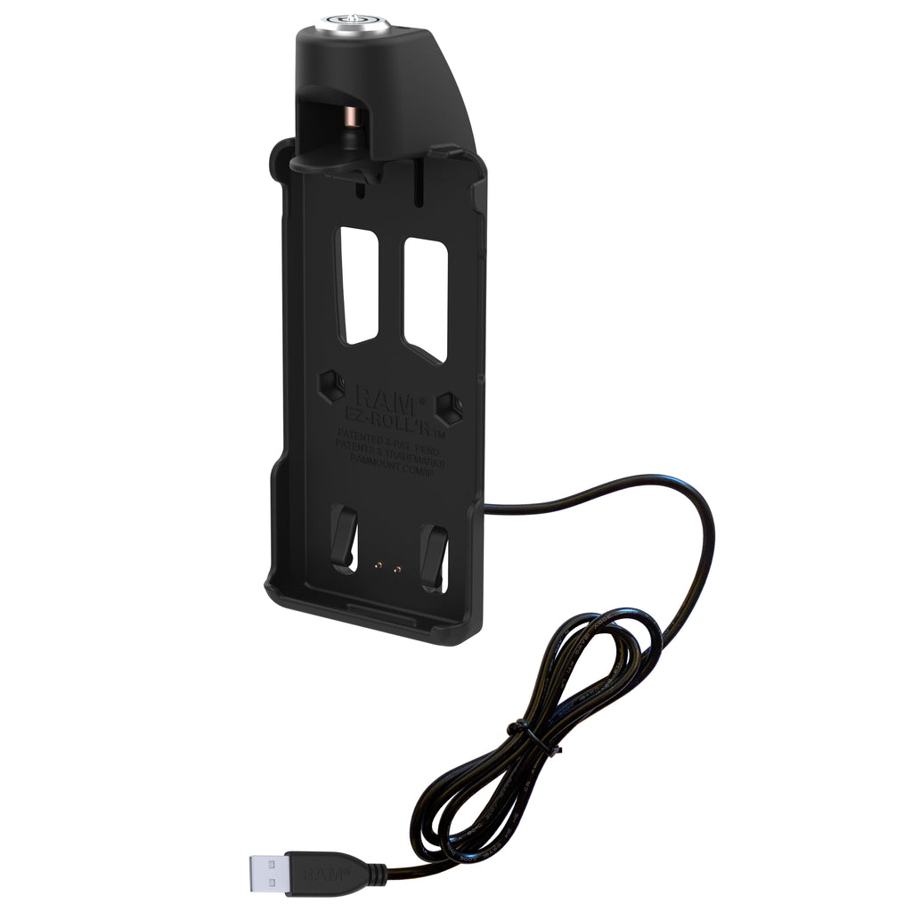 RAM-HOL-SNM4PLU:RAM-HOL-SNM4PLU_1:RAM® EZ-Roll'r™ Powered Locking Dock for Sonim XP10