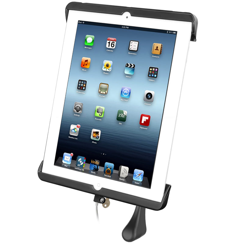 RAM-HOL-TABDL14U:RAM-HOL-TABDL14U_1:RAM® Spring Loaded Holder for the Apple iPad Gen 4