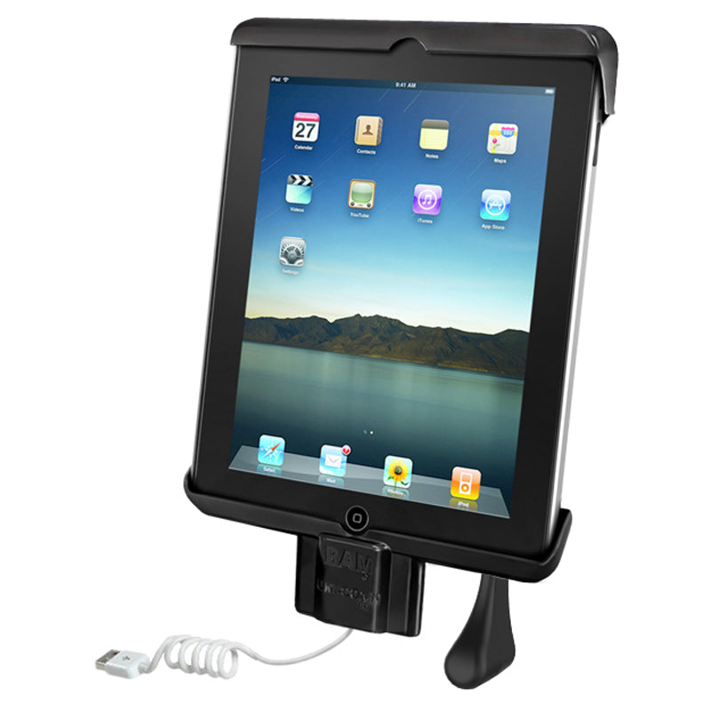 RAM-HOL-TABDL7U:RAM-HOL-TABDL7U_1:RAM® Spring Loaded Holder for the Apple iPad Gen 2
