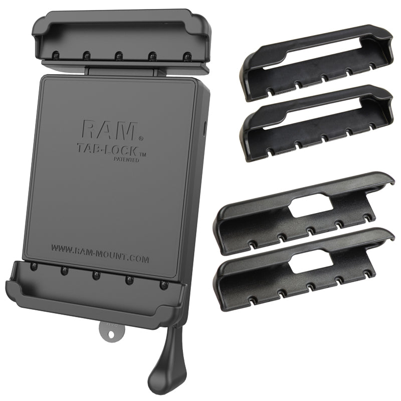 RAM-HOL-TABL-SM2U:RAM-HOL-TABL-SM2U_1:RAM® Tab-Lock™ Universal Spring Loaded Holder for 8" Tablets