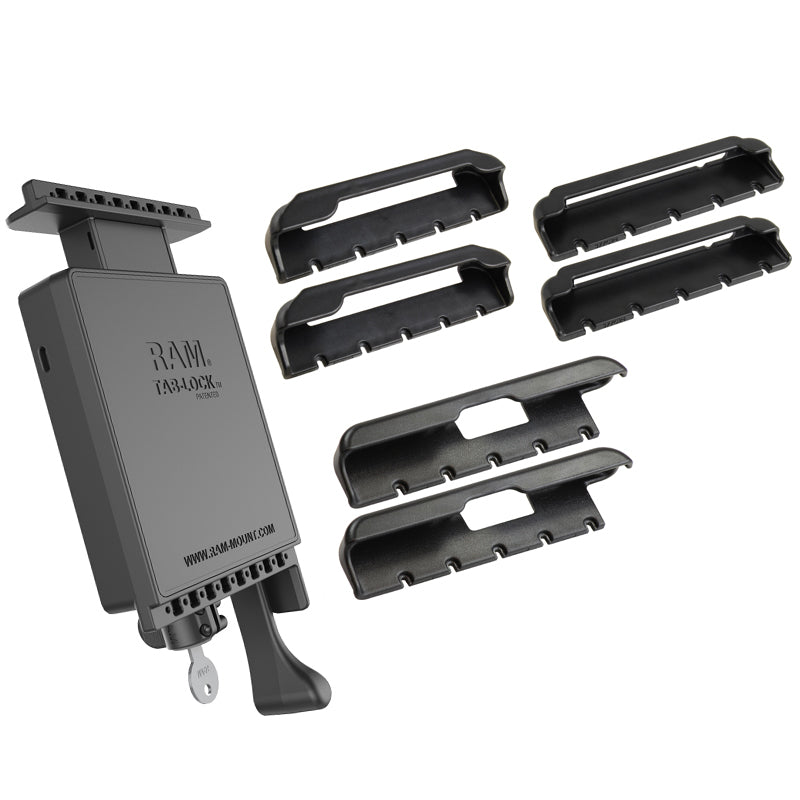 RAM-HOL-TABL-SM2U:RAM-HOL-TABL-SM2U_1:RAM® Tab-Lock™ Universal Spring Loaded Holder for 8" Tablets
