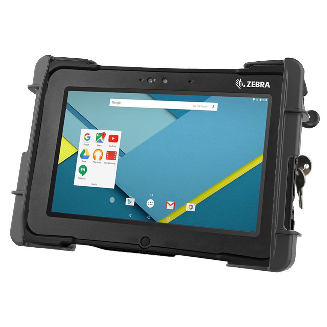 RAM-HOL-TABL19U:RAM-HOL-TABL19U_1:RAM® Tab-Lock™ Holder for 10”-11” Rugged Tablets