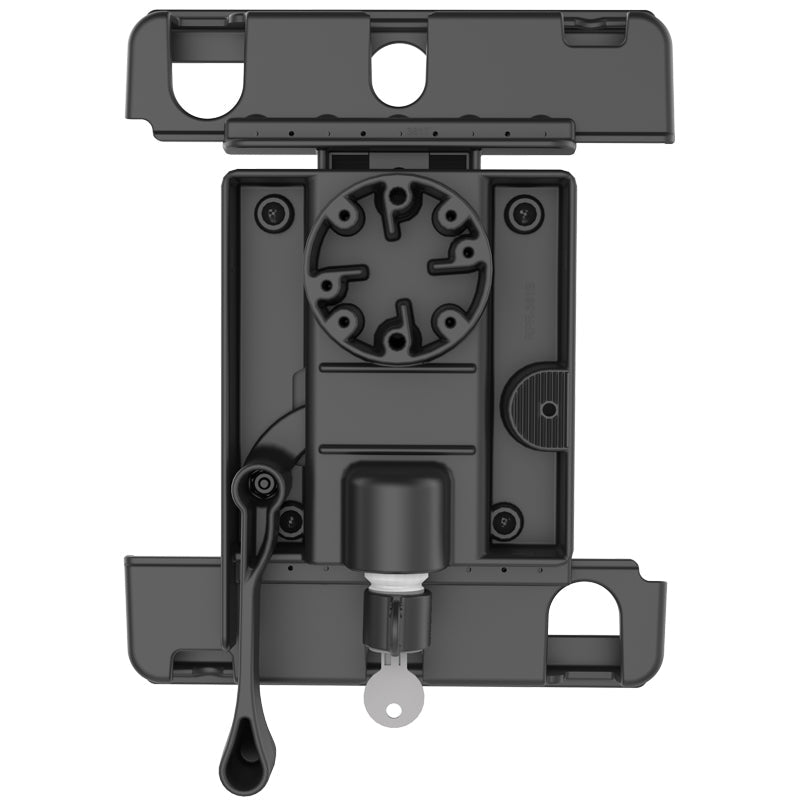 RAM-HOL-TABL20U:RAM-HOL-TABL20U_1:RAM® Tab-Lock™ Holder for 9"-10.5" Tablets with Heavy Duty Cases