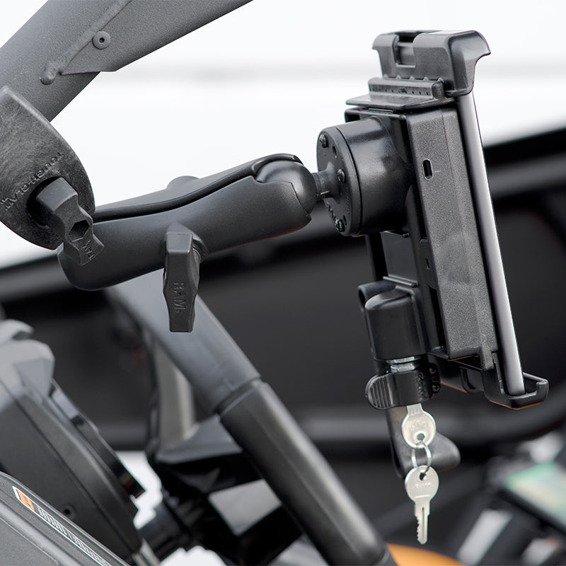 RAM-HOL-TABL24U:RAM-HOL-TABL24U_1:RAM® Tab-Lock™ Spring Loaded Holder for 8" Tablets