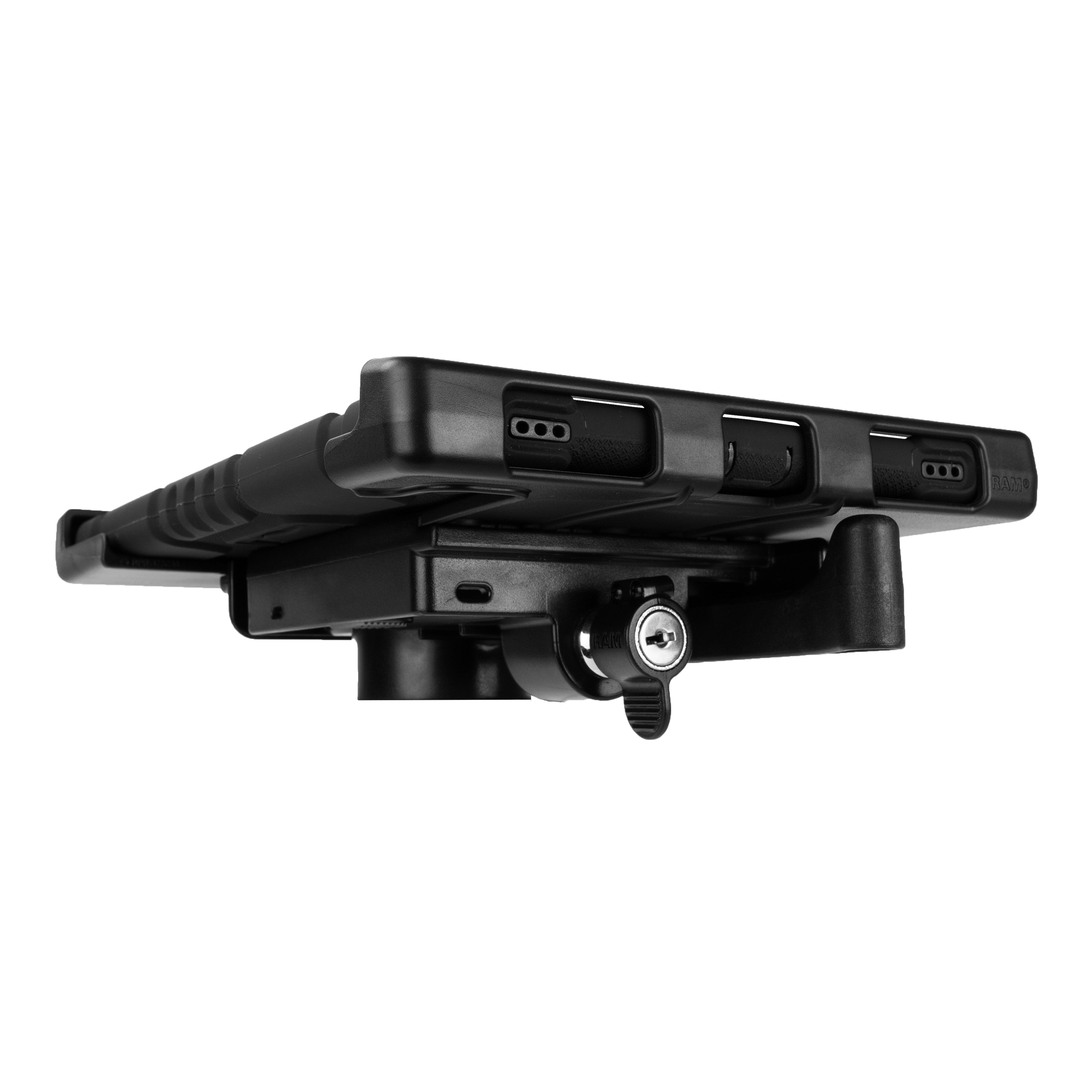 RAM-HOL-TABL36U:RAM-HOL-TABL36U_1:RAM® Tab-Lock™ Holder for Samsung Tab S7+, S7 FE, S8+ & S9+ with Case