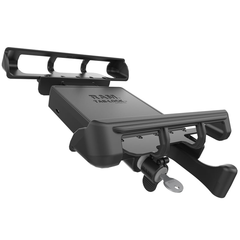RAM-HOL-TABL8U:RAM-HOL-TABL8U_1:RAM® Tab-Lock™ Tablet Holder for Apple iPad Pro 9.7 with Case + More
