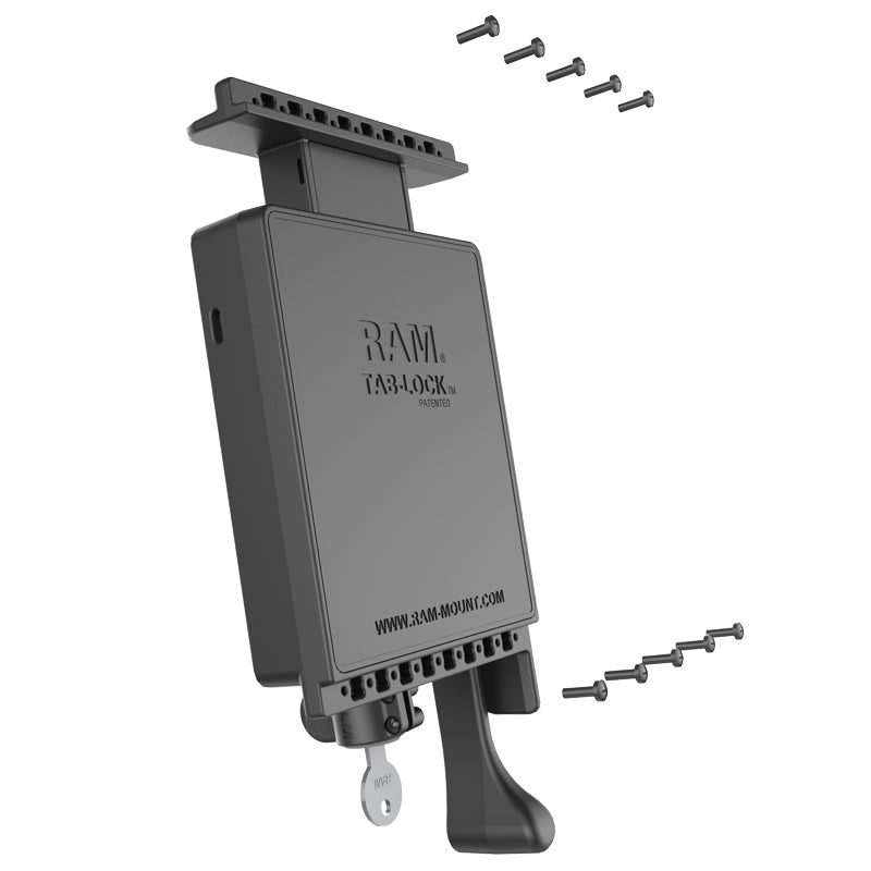 RAM-HOL-TABLBU:RAM-HOL-TABLBU_1:RAM® Tab-Lock™ Backplate with Hardware
