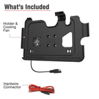 RAM-HOL-TC-SAM54FU:RAM-HOL-TC-SAM54FU_1:RAM® Tough-Case™ Holder with Fan for Tab Active5 Pro & 4 Pro