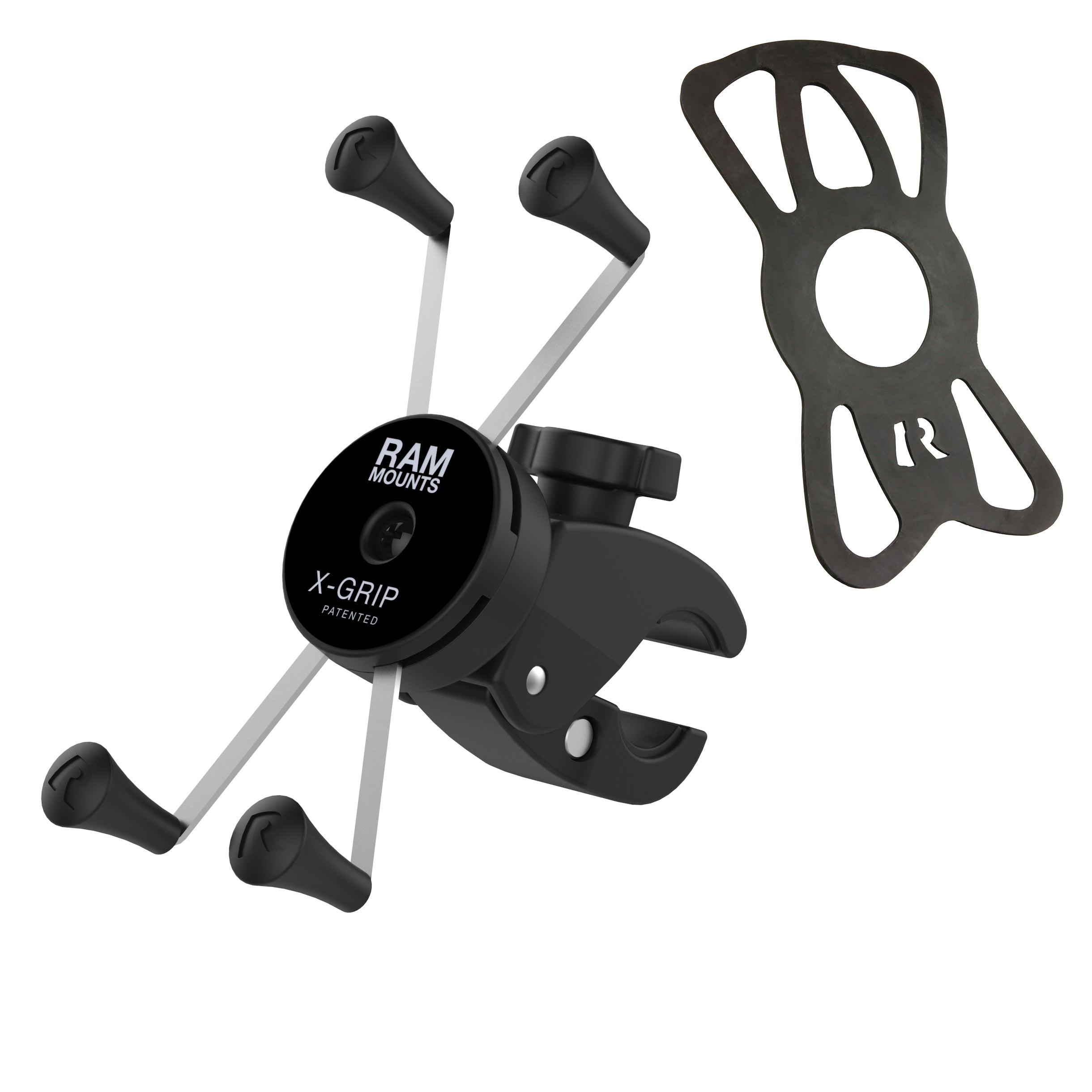 RAM-HOL-UN10-400-2U:RAM-HOL-UN10-400-2U_1:RAM® X-Grip® Large Phone Mount with Low-Profile Small Tough-Claw™