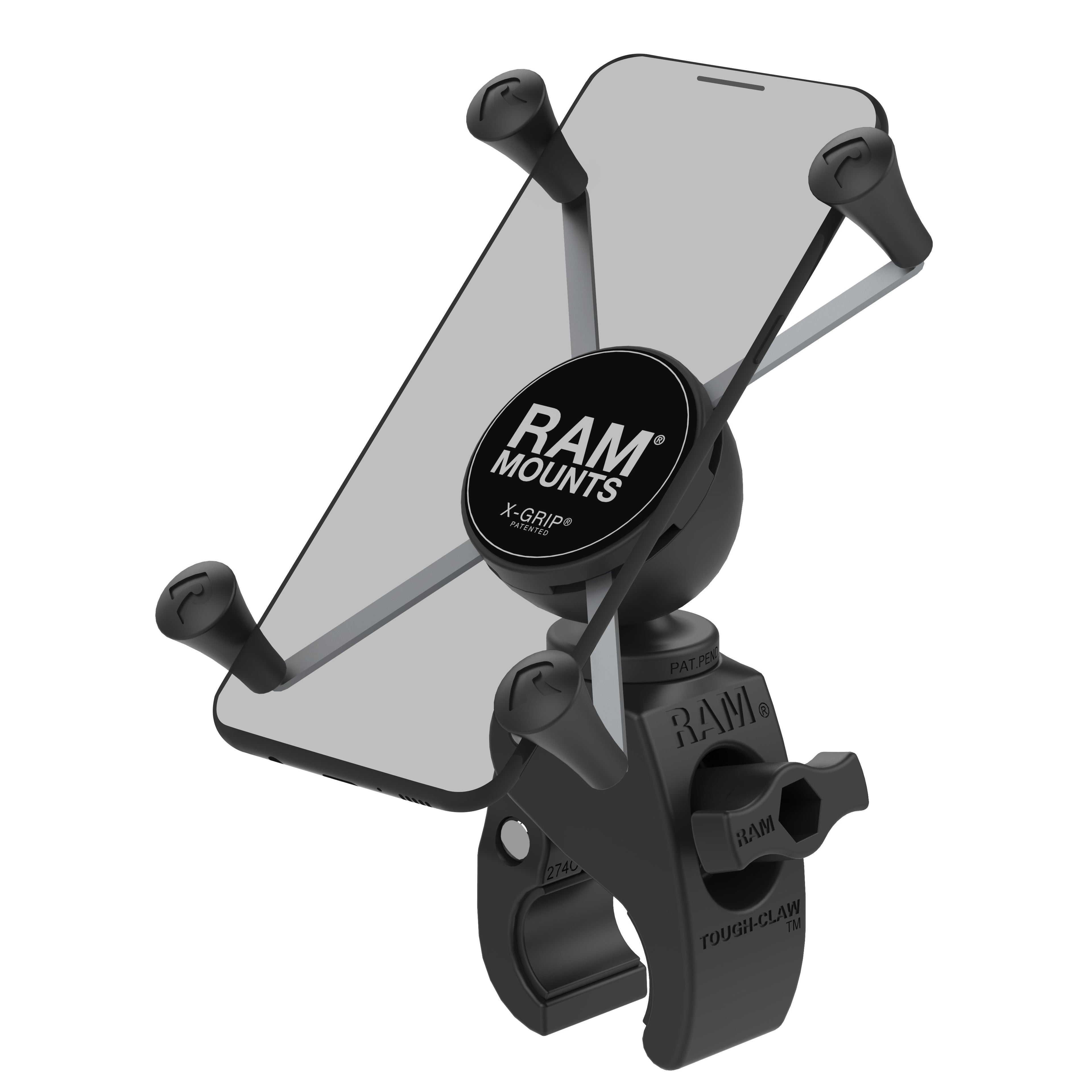 RAM-HOL-UN10-400U:RAM-HOL-UN10-400U_1:RAM® X-Grip® Large Phone Mount with RAM® Snap-Link™ Tough-Claw™