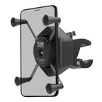 RAM-HOL-UN10-462-400:RAM-HOL-UN10-462-400_1:RAM® X-Grip® Large Phone Mount with Vibe-Safe™ & Small Tough-Claw™