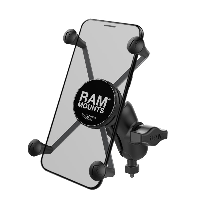 RAM-HOL-UN10B-A-379-M616U:RAM-HOL-UN10B-A-379-M616U_1:RAM® X-Grip® Large Phone Mount with RAM® Tough-Ball™ M6-1 x 6mm Base