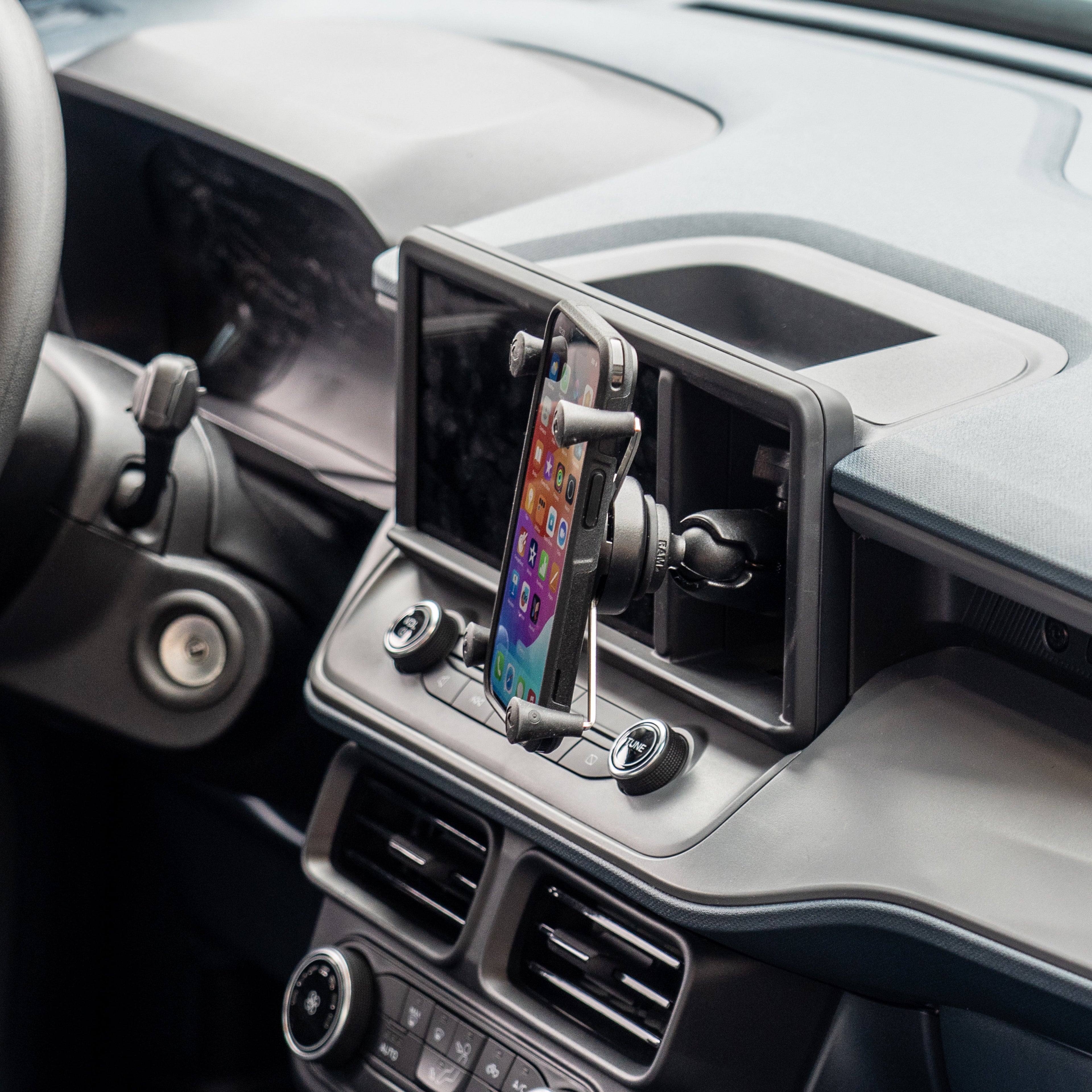 RAM-HOL-UN10BRU:RAM-HOL-UN10BRU_1:RAM® Rotating X-Grip® Large Phone Holder with Ball - B Size