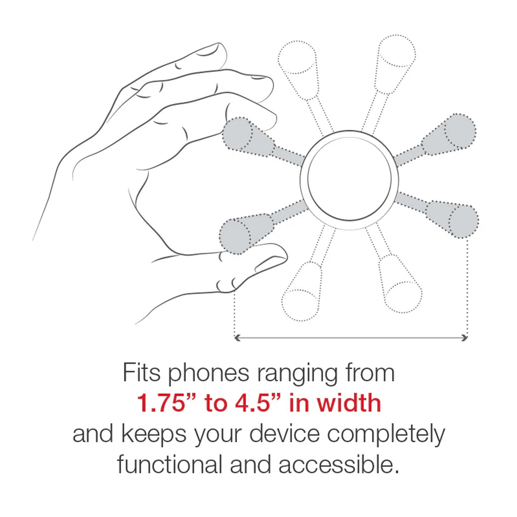 RAM-HOL-UN10U:RAM-HOL-UN10U_1:RAM® X-Grip® Large Phone Holder with RAM® Snap-Link™ Socket