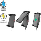 RAM-HOL-UN14WB-V7M-1:RAM-HOL-UN14WB-V7M-1_1:RAM® Quick-Grip™ 15W Waterproof Wireless Charging Holder with Charger