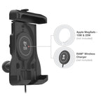 RAM-HOL-UN15WBU:RAM-HOL-UN15WBU_1:RAM® Quick-Grip™ Holder with Ball for iPhone 12 Series + MagSafe