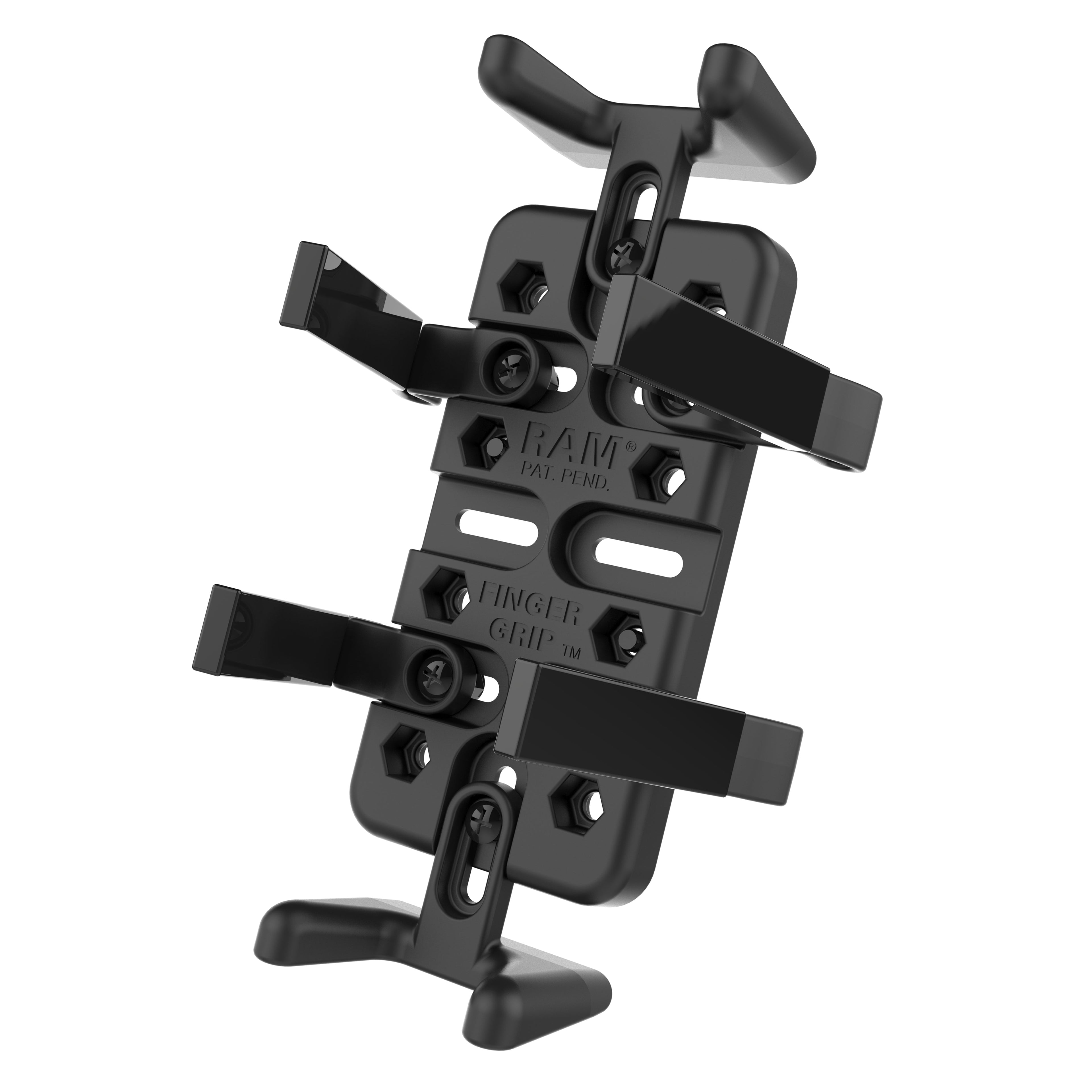 RAM-HOL-UN4U:RAM-HOL-UN4U_1:RAM® Finger-Grip™ Universal GPS and Radio Holder