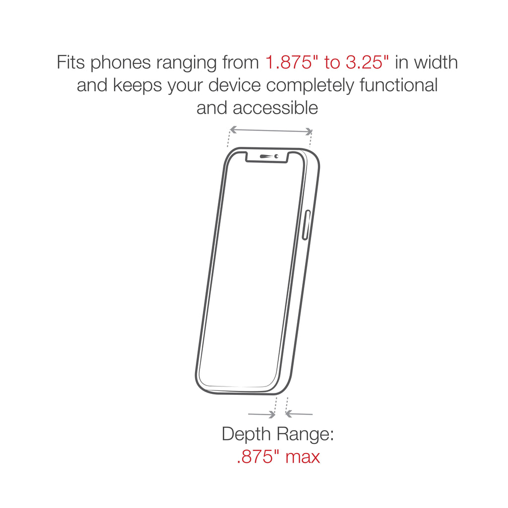 RAM-HOL-UN7-400U:RAM-HOL-UN7-400U_1:RAM® X-Grip® Phone Mount with RAM® Snap-Link™ Tough-Claw™
