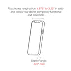 RAM-HOL-UN7-400U:RAM-HOL-UN7-400U_1:RAM® X-Grip® Phone Mount with RAM® Snap-Link™ Tough-Claw™