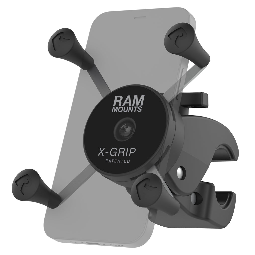 RAM-HOL-UN7-404-2U:RAM-HOL-UN7-404-2U_1:RAM® X-Grip® Phone Mount with Low-Profile Medium Tough-Claw™