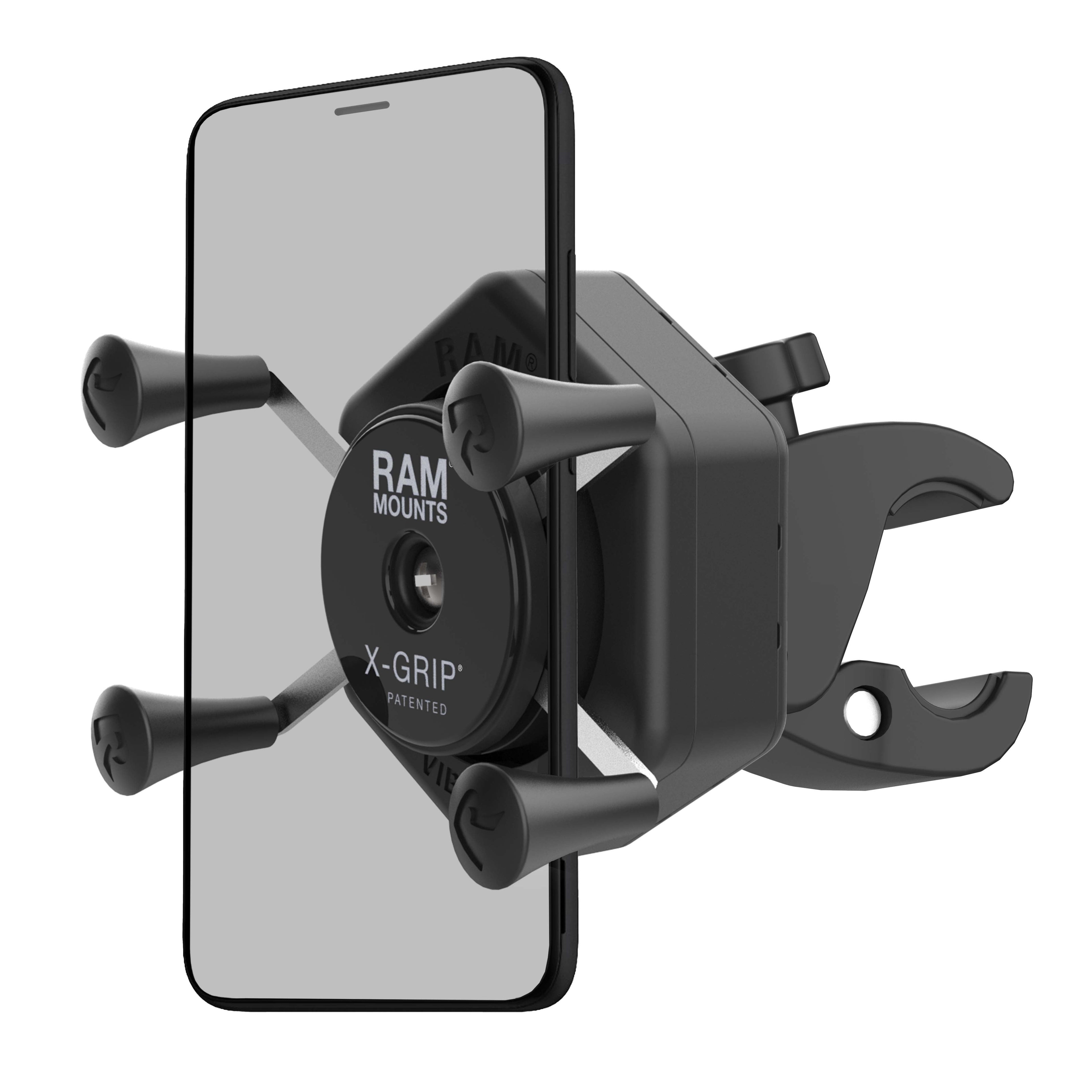 RAM-HOL-UN7-462-400:RAM-HOL-UN7-462-400_1:RAM® X-Grip® Phone Mount with Vibe-Safe™ & Small Tough-Claw™
