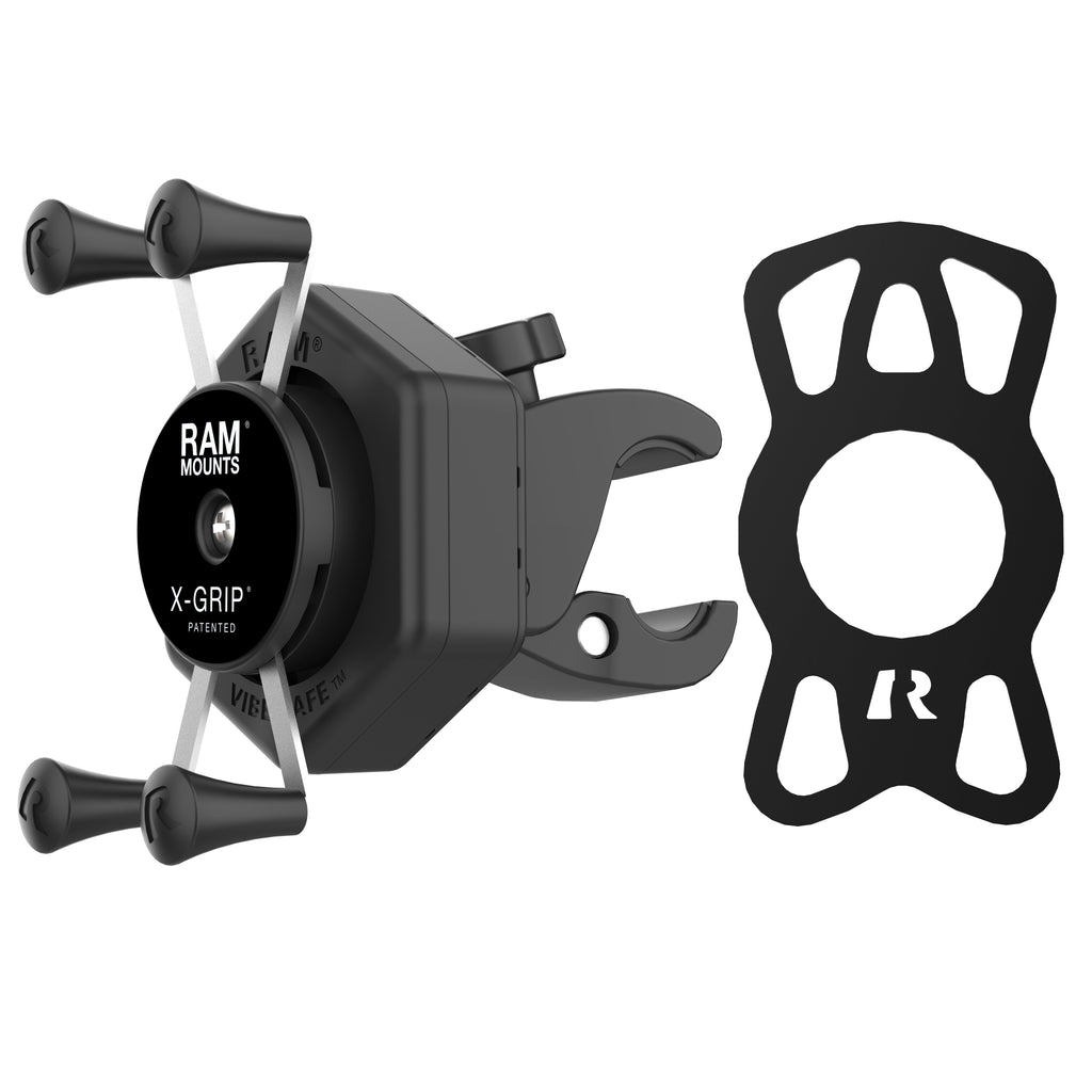 RAM-HOL-UN7-462-400:RAM-HOL-UN7-462-400_1:RAM® X-Grip® Phone Mount with Vibe-Safe™ & Small Tough-Claw™