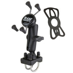RAM-HOL-UN7B-235U:RAM-HOL-UN7B-235U_1:RAM® X-Grip® Phone Mount with Double U-Bolt Base