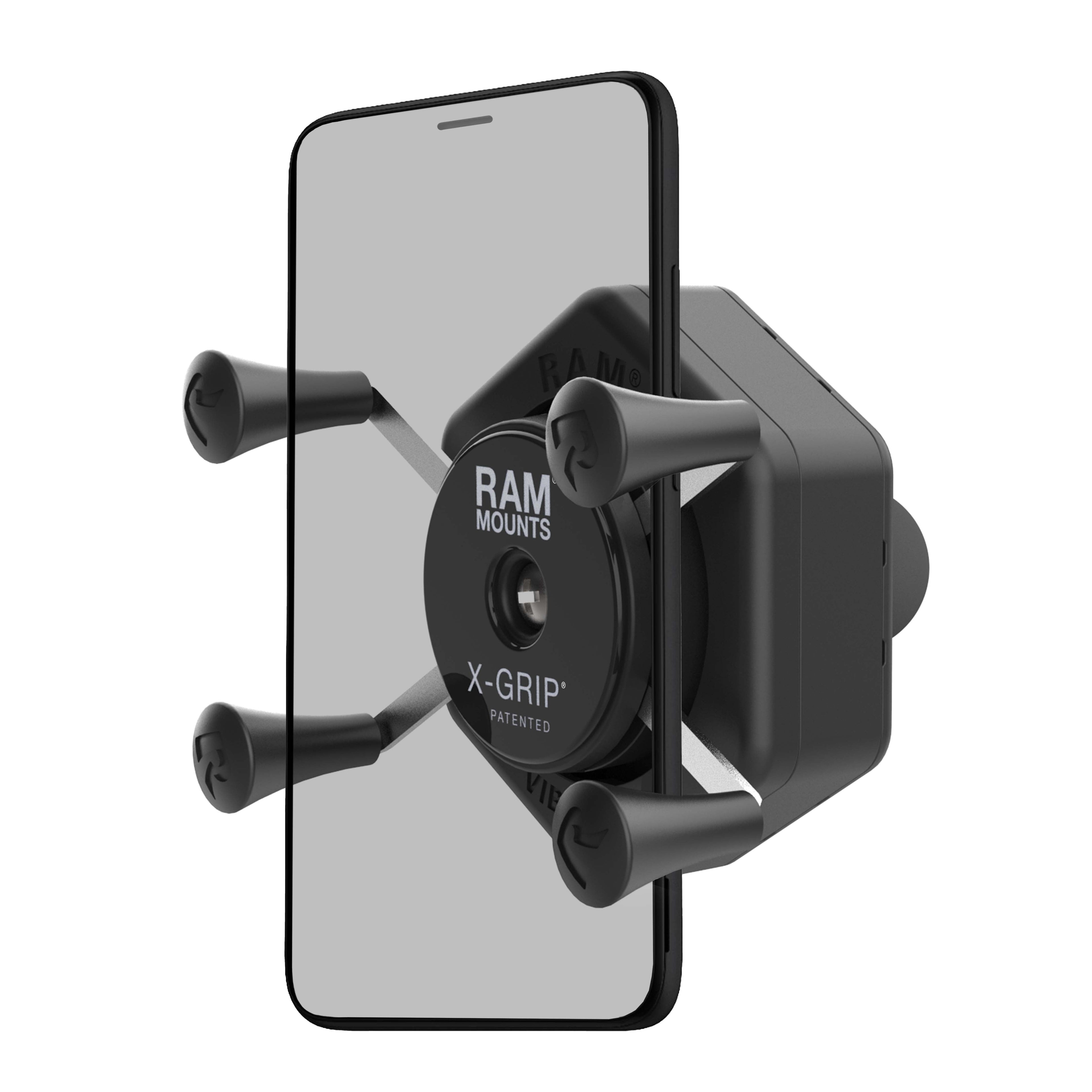 RAM-HOL-UN7B-462:RAM-HOL-UN7B-462_1:RAM® X-Grip® Phone Holder with Ball & Vibe-Safe™ Adapter