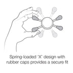 RAM-HOL-UN7BU:RAM-HOL-UN7BU_1:RAM® X-Grip® Universal Phone Holder with Ball - B Size