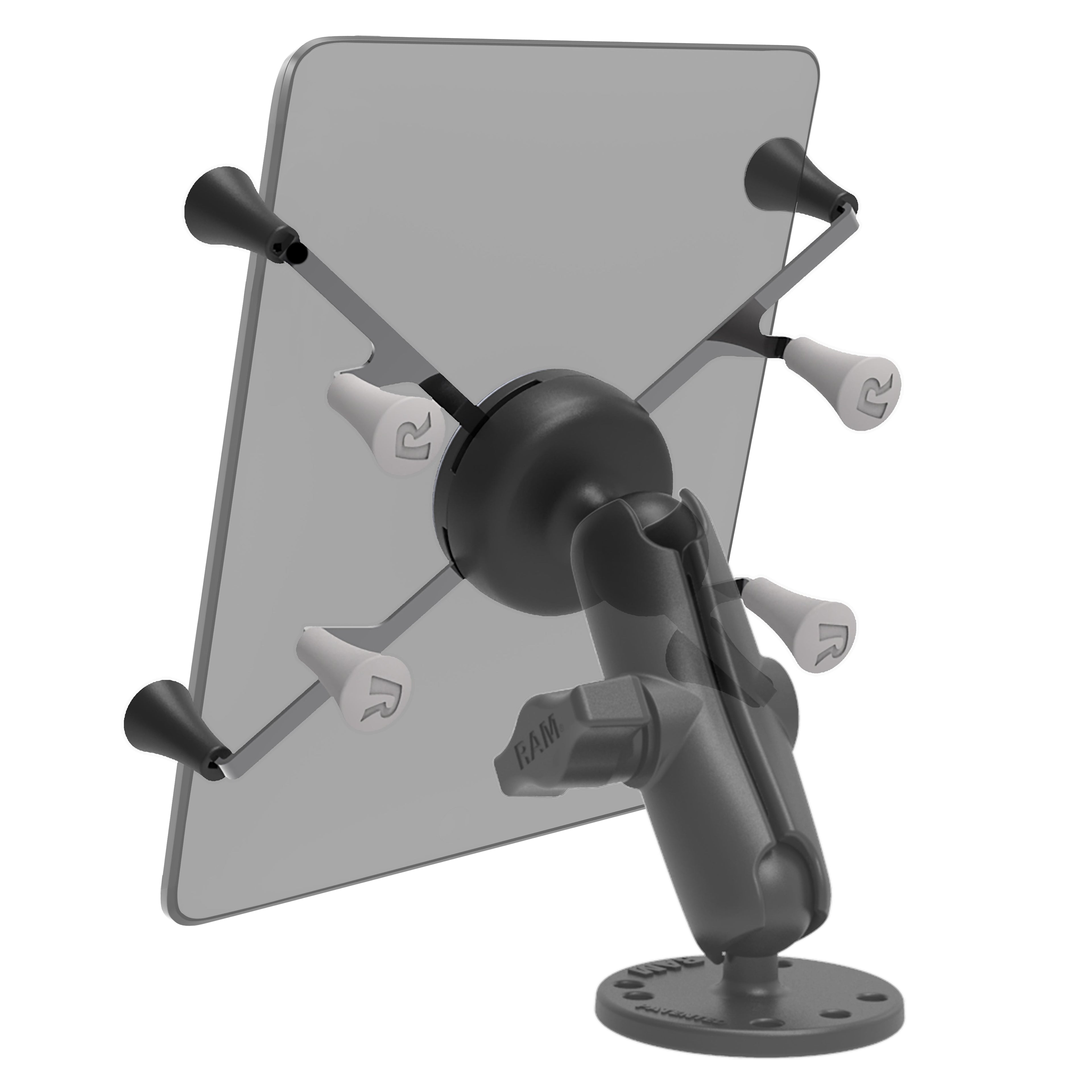 RAM-HOL-UN8BU:RAM-HOL-UN8BU_1:RAM® X-Grip® Universal Holder for 7"-8" Tablets with Ball - B Size
