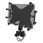 RAM-HOL-UN9-235U:RAM-HOL-UN9-235U_1:RAM® X-Grip® Mount with Double U-Bolt Base for 9"-11" Tablets