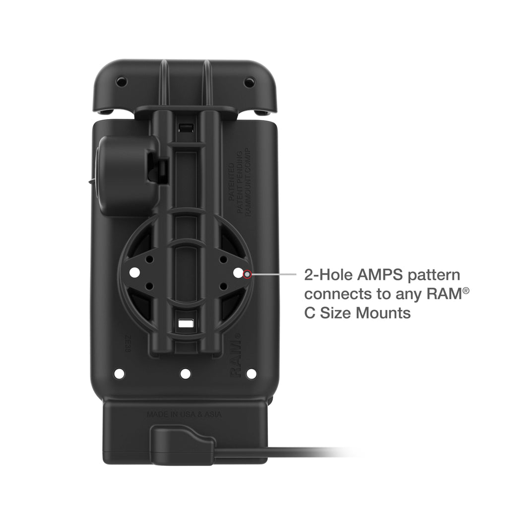 RAM-HOL-V15-SAM84CPU:RAM-HOL-V15-SAM84CPU_1:RAM® Vehicle Dock for XCover7 Pro & 6 Pro with Case / RAM® Skin™