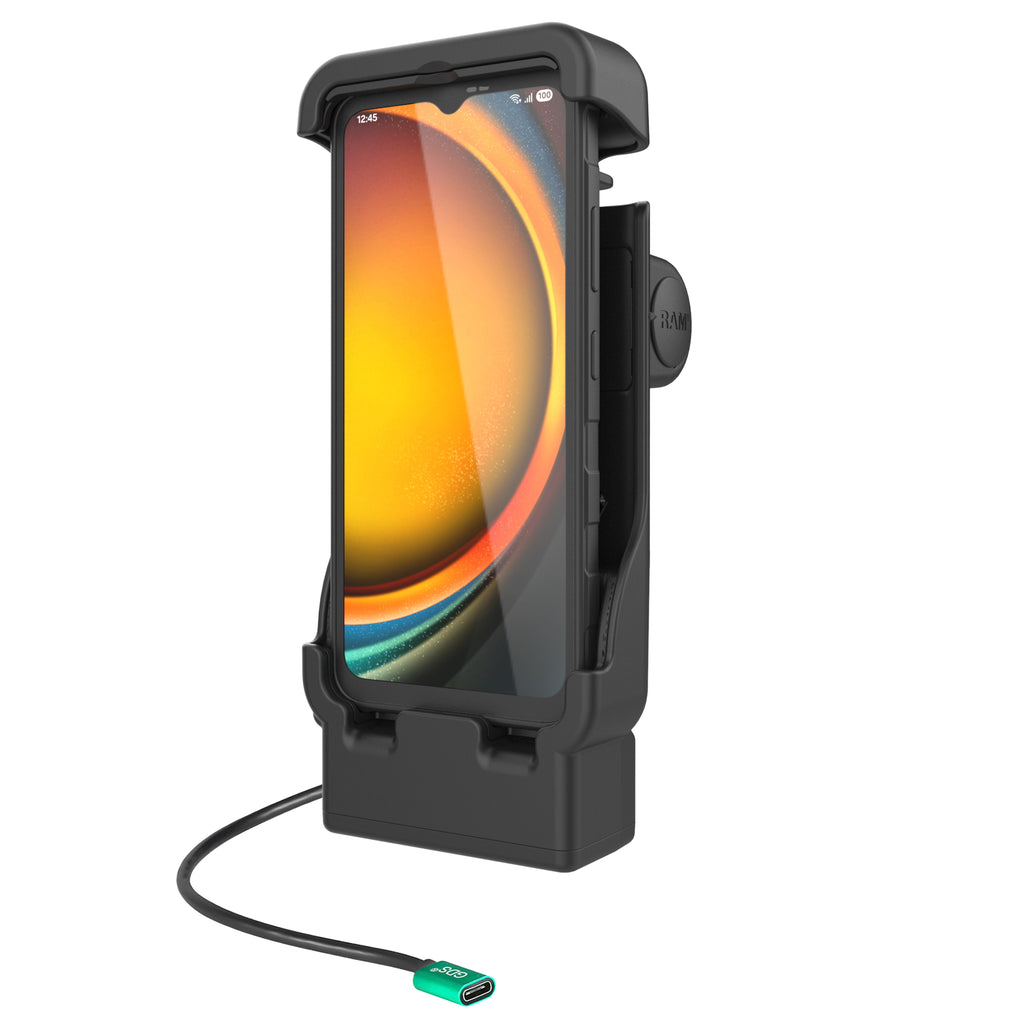 RAM-HOL-V15-SAM94PU:RAM-HOL-V15-SAM94PU_1:RAM® Powered Vehicle Dock for XCover7