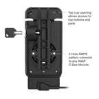 RAM-HOL-V15-ZE38PLU:RAM-HOL-V15-ZE38PLU_1:RAM® Powered Locking Vehicle Dock for Zebra EM45
