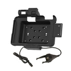RAM-HOL-ZE10PD-DB9U:RAM-HOL-ZE10PD-DB9U_1:GDS® Power + Data & DB9 Dock for Zebra ET5x 8.3" & 8.4" Series