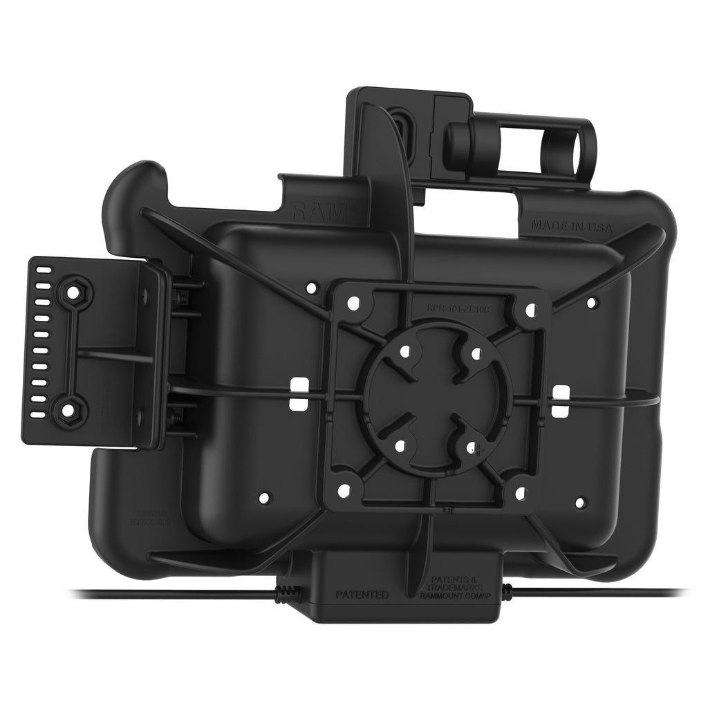 RAM-HOL-ZE10PD2U:RAM-HOL-ZE10PD2U_1:GDS® Power + Dual USB Dock for Zebra ET5x 8.3" & 8.4" Series