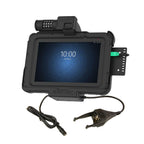 RAM-HOL-ZE10PDCL-DB9U:RAM-HOL-ZE10PDCL-DB9U_1:GDS® Combo Locking Power + Data & DB9 Dock for Zebra ET5x 8.3" & 8.4"