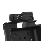 RAM-HOL-ZE10PDCL-DB9U:RAM-HOL-ZE10PDCL-DB9U_1:GDS® Combo Locking Power + Data & DB9 Dock for Zebra ET5x 8.3" & 8.4"