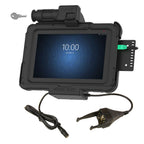 RAM-HOL-ZE10PDKL-DB9U:RAM-HOL-ZE10PDKL-DB9U_1:GDS® Key Locking Power + Data & DB9 Dock for Zebra ET5x 8.3" & 8.4"