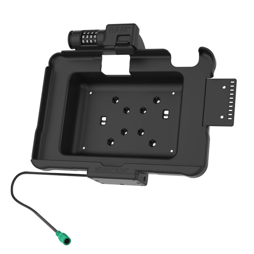 RAM-HOL-ZE11PCLU:RAM-HOL-ZE11PCLU_1:GDS® Combo Locking Powered Dock for Zebra ET5x 10.1" Series