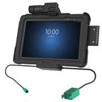 RAM-HOL-ZE11PD2CLU:RAM-HOL-ZE11PD2CLU_1:GDS® Combo Locking Power + Dual USB Dock for Zebra ET5x 10.1" Series