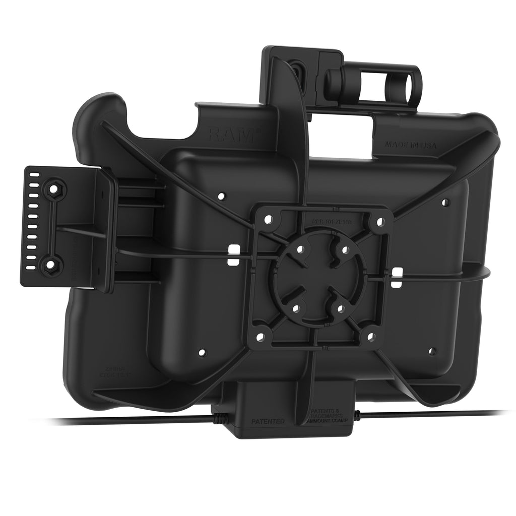 RAM-HOL-ZE11PD2U:RAM-HOL-ZE11PD2U_1:GDS® Power + Dual USB Dock for Zebra ET5x 10.1" Series
