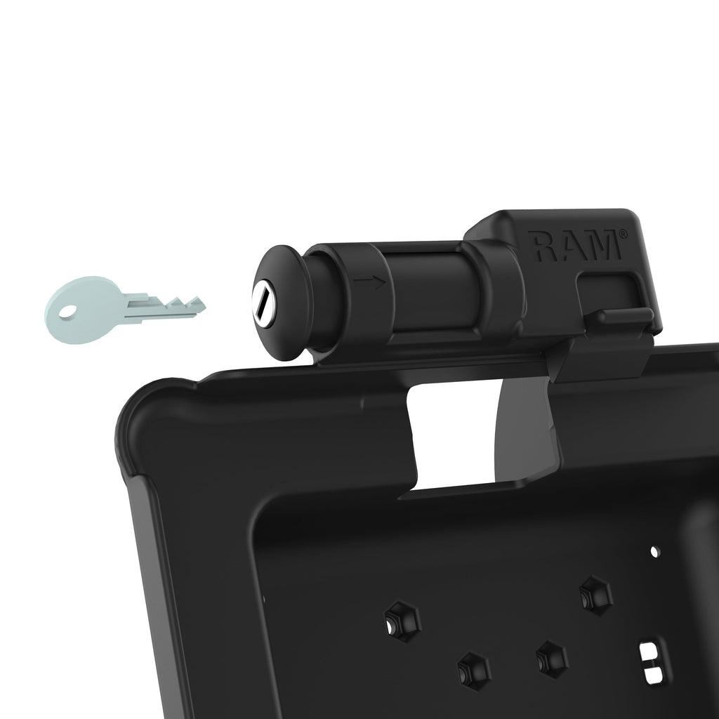 RAM-HOL-ZE11PDKLU:RAM-HOL-ZE11PDKLU_1:GDS® Key Locking Power + Data Dock for Zebra ET5x 10.1" Series