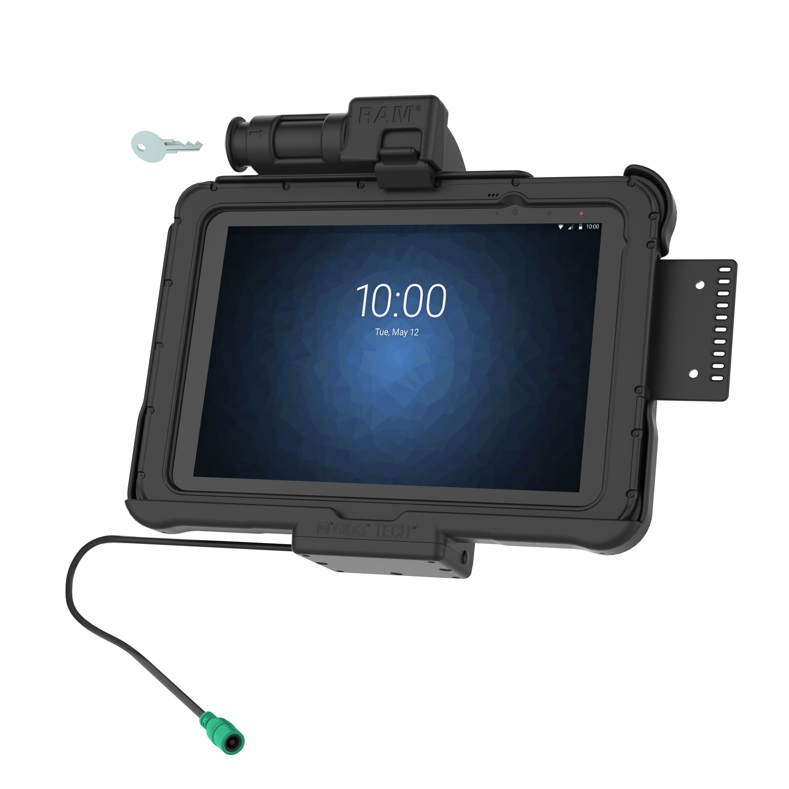 RAM-HOL-ZE11PKLU:RAM-HOL-ZE11PKLU_1:GDS® Key Locking Powered Dock for Zebra ET5x 10.1" Series