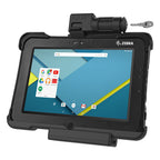 RAM-HOL-ZE15KLU:RAM-HOL-ZE15KLU_1:GDS® Key Locking Form-Fit Holder for Zebra XSLATE L10