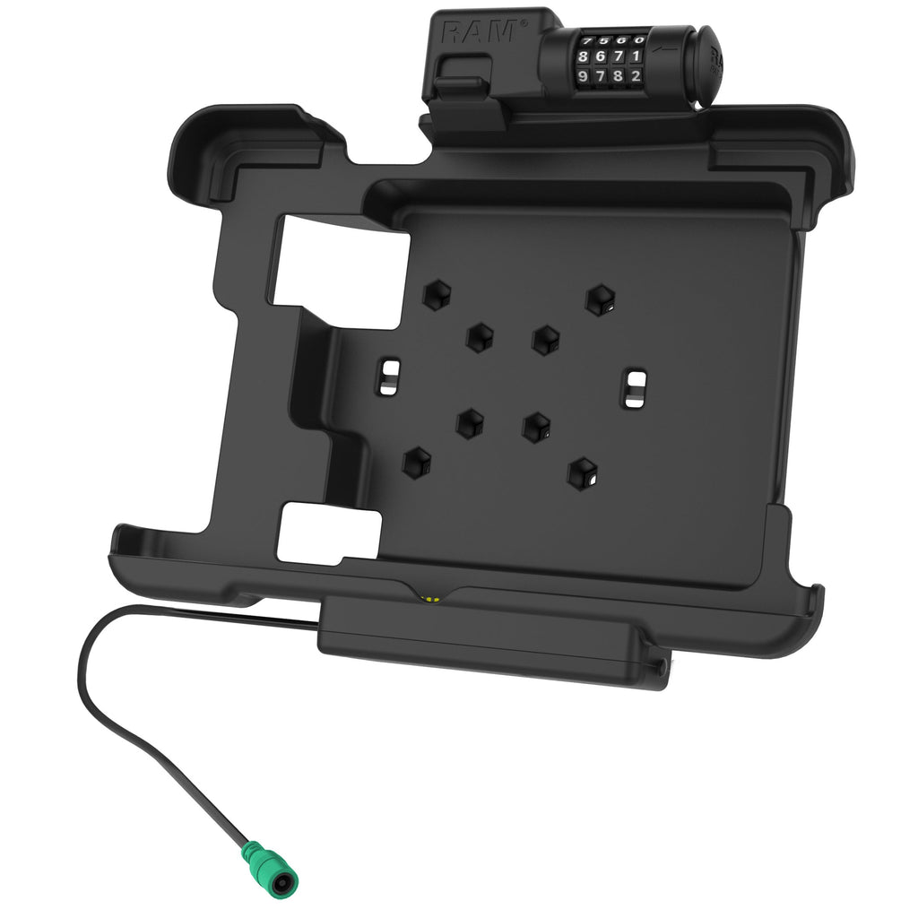 RAM-HOL-ZE15PCLU:RAM-HOL-ZE15PCLU_1:GDS® Combo Locking Powered Dock for Zebra XSLATE L10