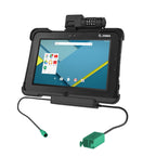 RAM-HOL-ZE15PD2CLU:RAM-HOL-ZE15PD2CLU_1:GDS® Combo Locking Power + Dual USB Dock for Zebra XSLATE L10