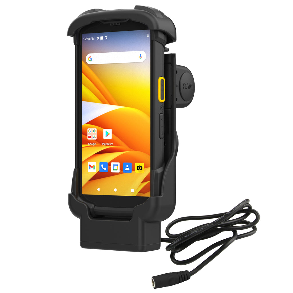 RAM-HOL-ZE17-1U:RAM-HOL-ZE17-1U_1:RAM® Form-Fit Powered Dock for Zebra TC73 & TC78