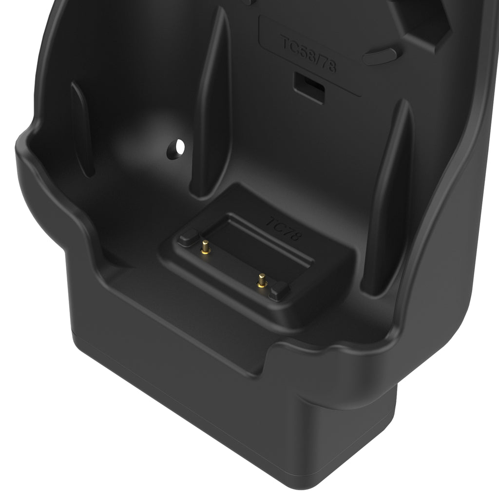 RAM-HOL-ZE17CL-2U:RAM-HOL-ZE17CL-2U_1:RAM® Combo-Locking Form-Fit Powered Dock for Zebra TC53 & TC58